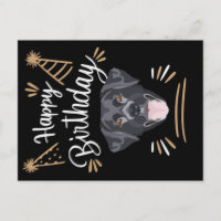 Birthday Gift Black Labrador