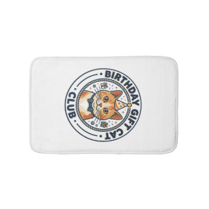 Birthday Gift Cat Cat Lover Gift - Birthday Gift C Bath Mat