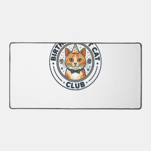 Birthday Gift Cat Cat Lover Gift - Birthday Gift C Desk Mat