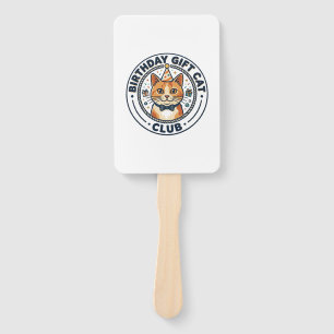 Birthday Gift Cat Cat Lover Gift - Birthday Gift C Hand Fan