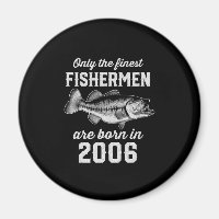 Birthday Gift Fisherman Fishing 2006