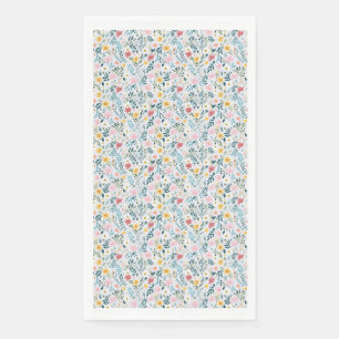 Birthday Gift   Floral Architecture Napkin