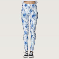 Birthday Gift | Floral With Blue and White Flowers