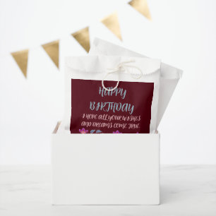 BIRTHDAY GIFT FOR MOM, DAD, SISTER, SON, FRIEND FAVOUR BAGS