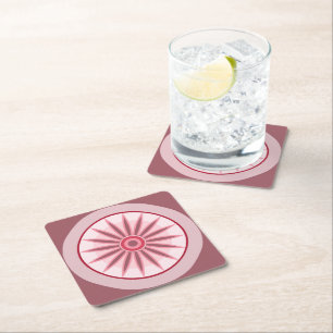 BIRTHDAY GIFT FOR MOM, SISTER, DAUGHTER, FRIEND SQUARE PAPER COASTER