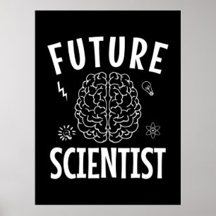 Birthday Gift Future Scientist Poster