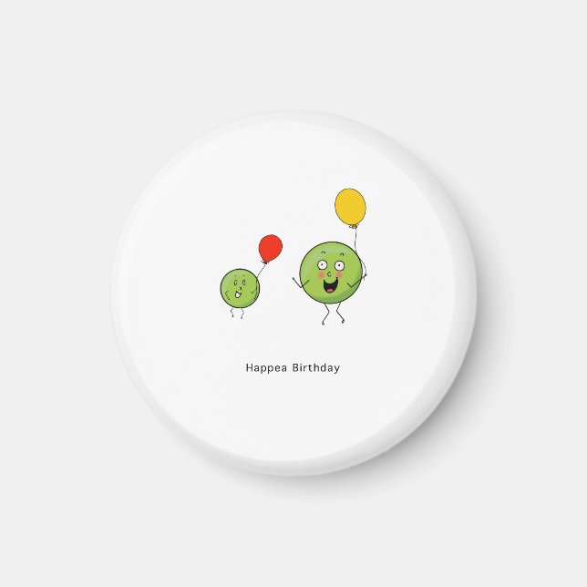 Birthday gift, Happea Birthday, funny, birthday  Magnet (Front)
