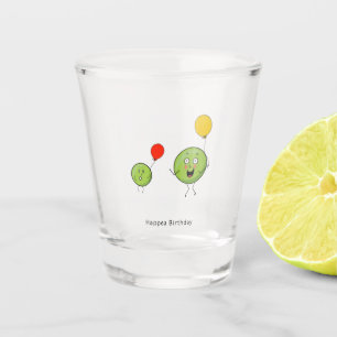Birthday gift, Happea Birthday, funny, birthday Shot Glass