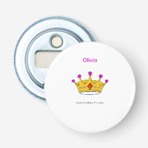 Birthday gift, happy birthday princess, cute bottle opener