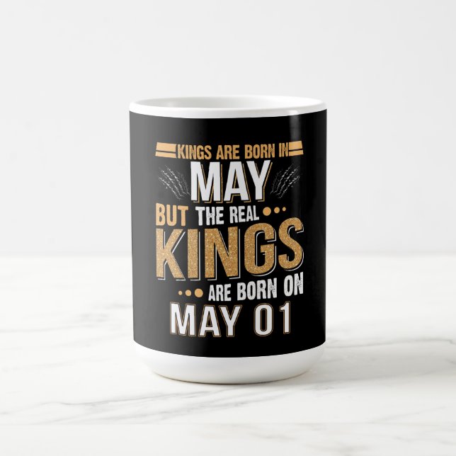 Birthday Gift | Kings Are Born In May Gift Coffee Mug (Center)