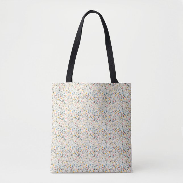 Birthday Gift | Love Is Flower-like Tote Bag (Front)