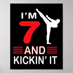Birthday Gift Martial Arts Gift Boys Girls 2 Poster
