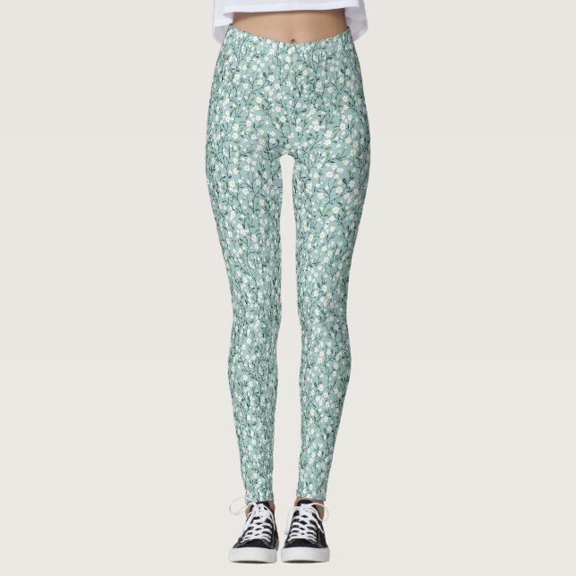 Birthday Gift | Nature Is So Powerful Leggings (Front)