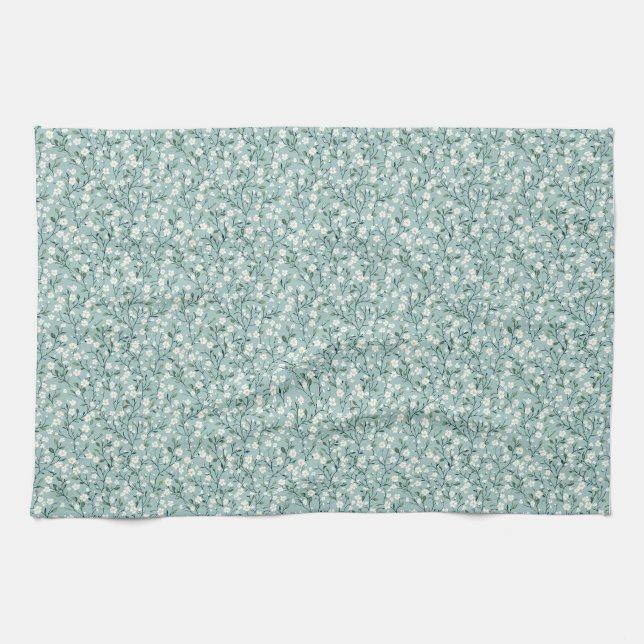 Birthday Gift | Nature Is So Powerful Tea Towel (Horizontal)