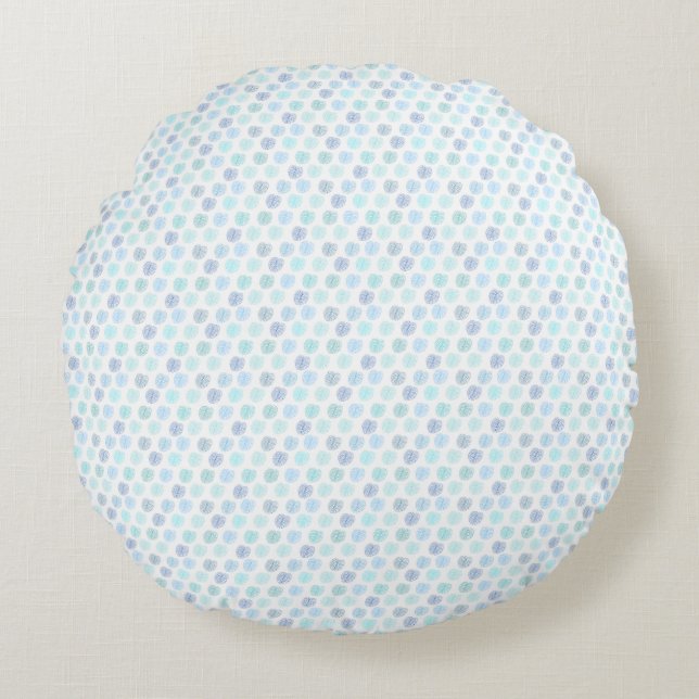 Birthday Gift | Saltwater Cures Everything Round Cushion (Front)