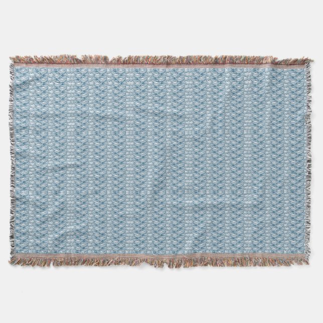 Birthday Gift | Saltwater Cures Everything Throw Blanket (Front)