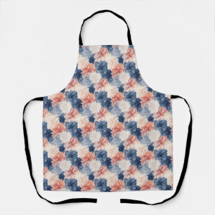 Birthday Gift Seamless Floral Apron