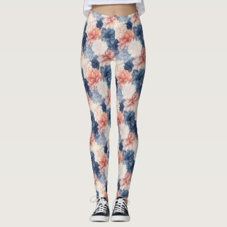 Birthday Gift | Seamless Floral Leggings