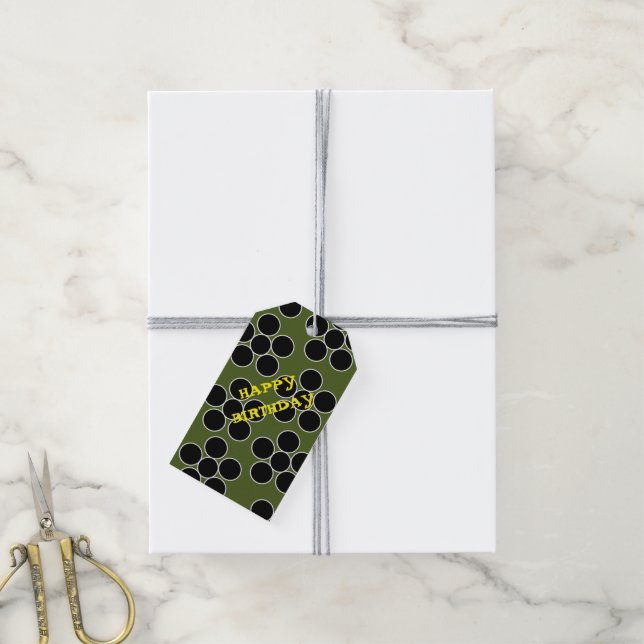 Birthday Gift Tag (With Twine)