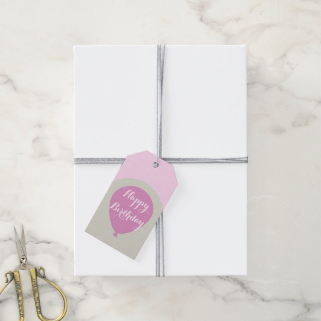 Birthday Gift Tag (With Twine)