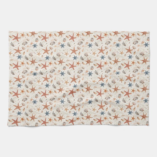Birthday Gift | Take Time To Coast Tea Towel (Horizontal)