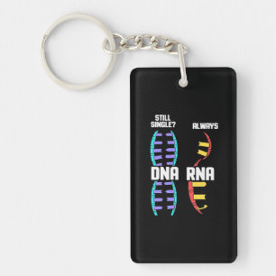 Birthday Gift   Teacher Biologist DNA And RNA Key Ring