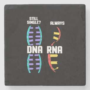 Birthday Gift   Teacher Biologist DNA And RNA Stone Coaster