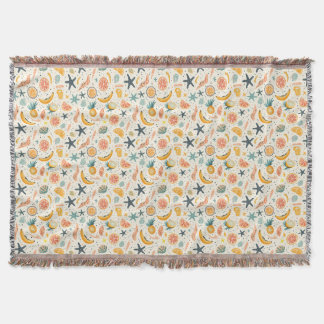Birthday Gift | The Beach Is Where I Find Myself Throw Blanket