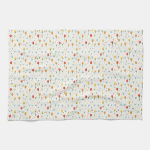 Birthday Gift The Earth Laughs In Flowers Tea Towel