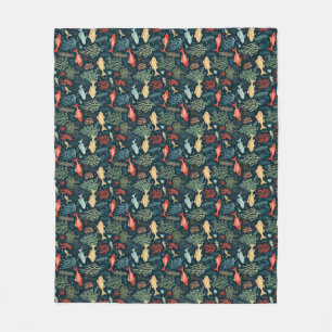 Birthday Gift The Ocean Doesn’t Rush Fleece Blanket