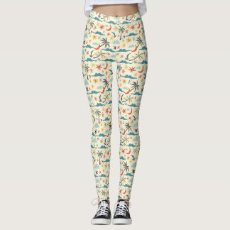 Birthday Gift | The Ocean Is A Central Image Leggings