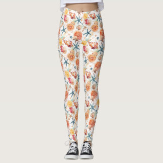 Birthday Gift | The Sea Casts Its Spell Forever Leggings