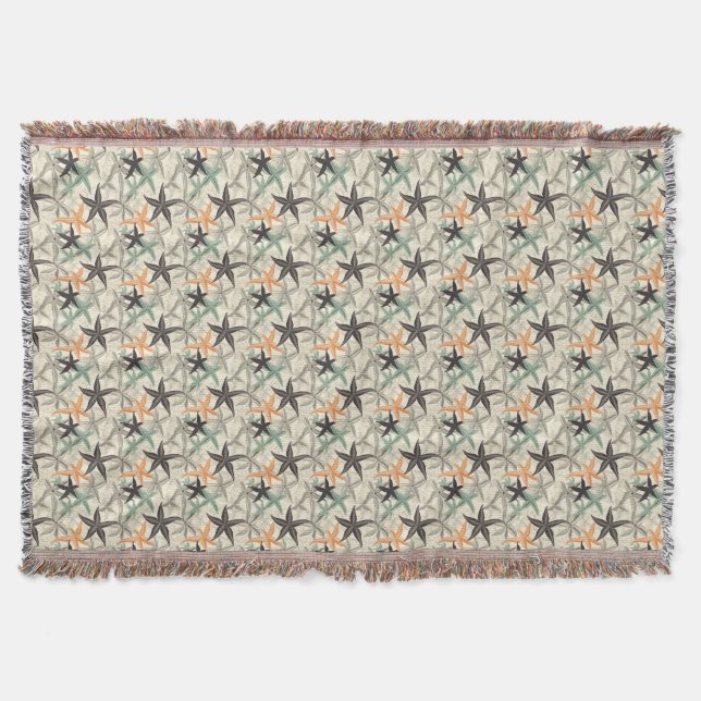 Birthday Gift | The Sea Is A Continual Miracle Throw Blanket (Front)