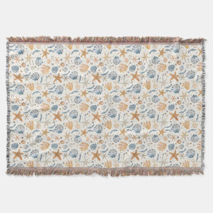 Birthday Gift   The Sea Teaches Patience Throw Blanket