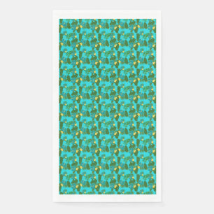 Birthday Gift Tropical Paradise Is Calling Napkin