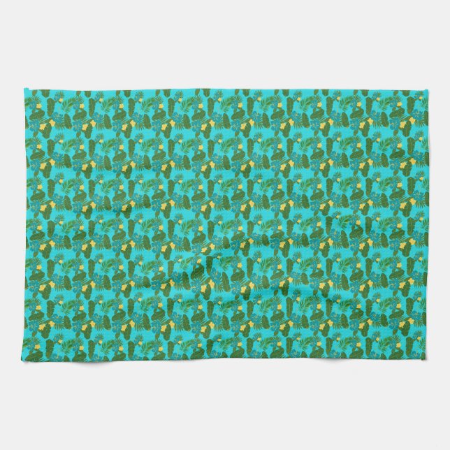 Birthday Gift | Tropical Paradise Is Calling Tea Towel (Horizontal)
