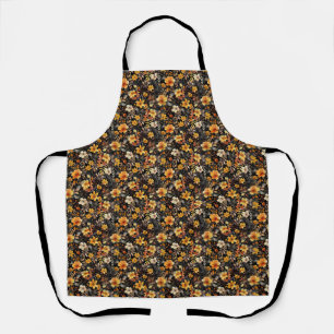 Birthday Gift Vibrant Floral Apron
