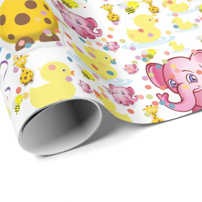 Birthday Gift Wrapping Paper (Roll Corner)
