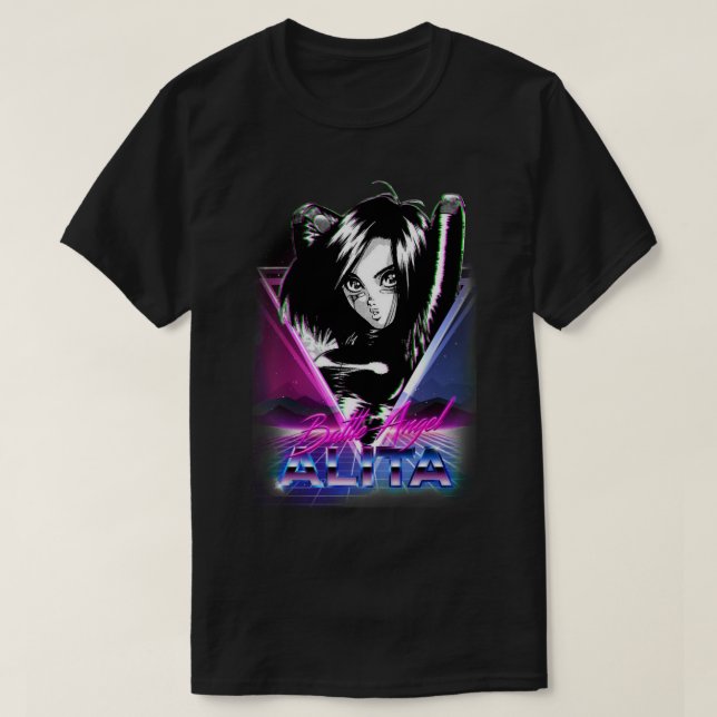 Birthday Gifts Alita Battle Angel Gift For Fans T-Shirt (Design Front)