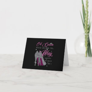 Birthday Gifts Queen Was Born In May Card