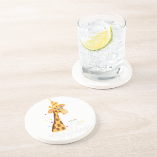 Birthday Giraffe Stone Coaster  Lover Stone Coaste