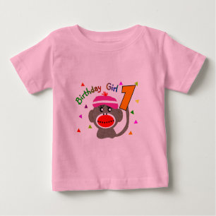 Birthday Girl "1" year old Baby T-Shirt
