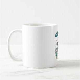 Birthday Girl 6 Sea Turtle Vintage Party Design_1 Coffee Mug