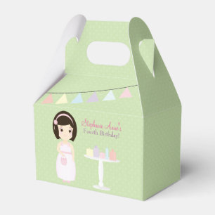 Birthday Girl at Gift Table Favour Box