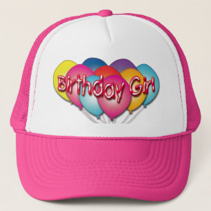 Birthday Girl Balloons Hat