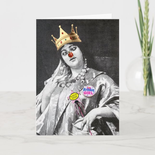 Birthday Girl Card (Front)