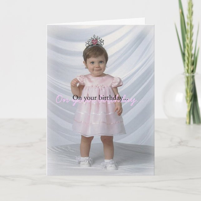 Birthday Girl  Card (Front)