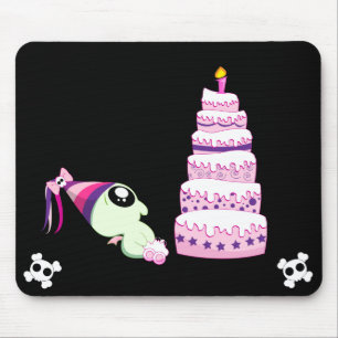 Birthday Girl Cthulhu Mouse Pad