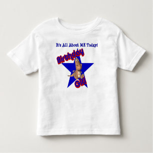 Birthday Girl Dinosaur All About Me T-Shirt