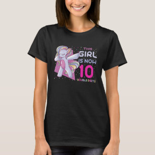Birthday Girl Double Digits 10th Birthday T-Shirt